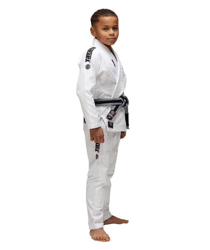 Tatami Elements Kids Superlite BJJ Gi - White-FEUK