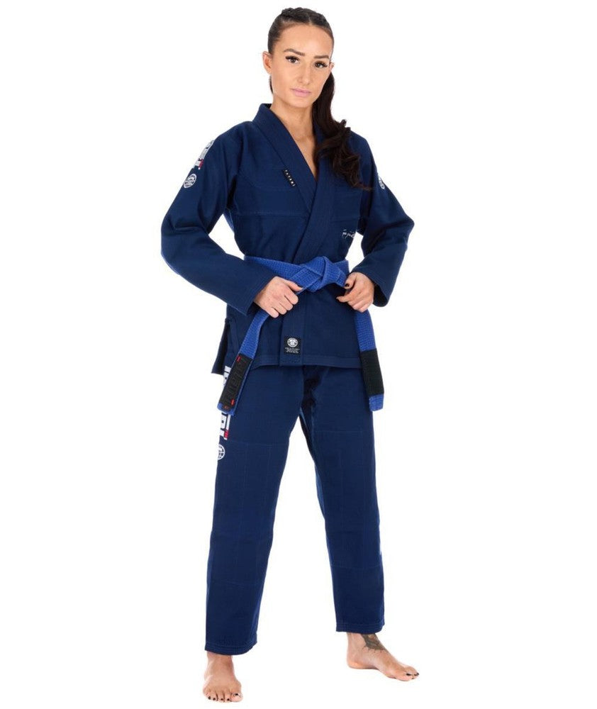 Tatami Elements Ladies Superlite BJJ Gi - Navy Blue-FEUK