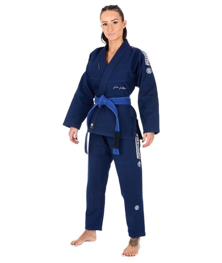 Tatami Elements Ladies Superlite BJJ Gi - Navy Blue-FEUK