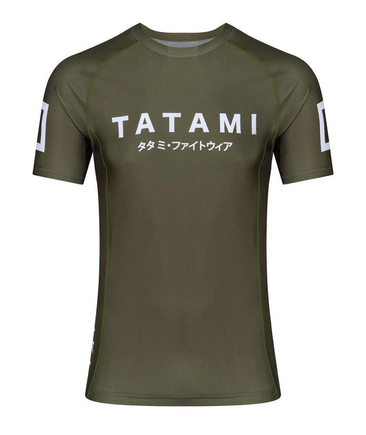Tatami Katakana Short Sleeve BJJ Rash Guard-FEUK