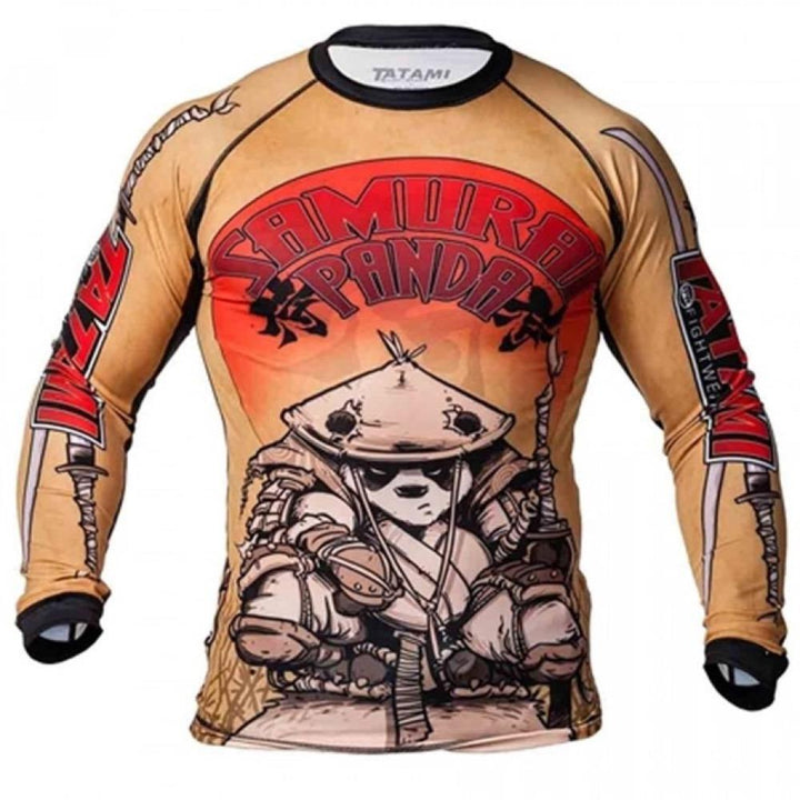 Tatami Samurai Panda BJJ Rash Guard