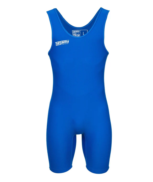 Tatami Wrestling Singlet - Blue - Small-Tatami