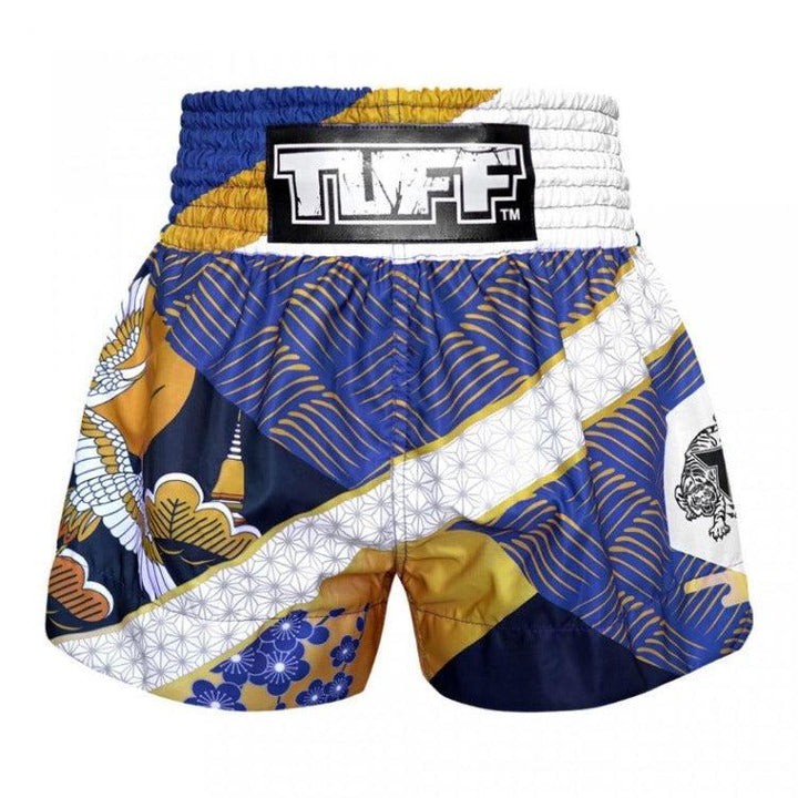 TUFF Muay Thai Shorts - Majestic Crane