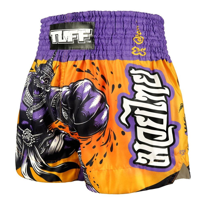 TUFF Muay Thai Shorts - MS688 - The Amethyst King-Tuff