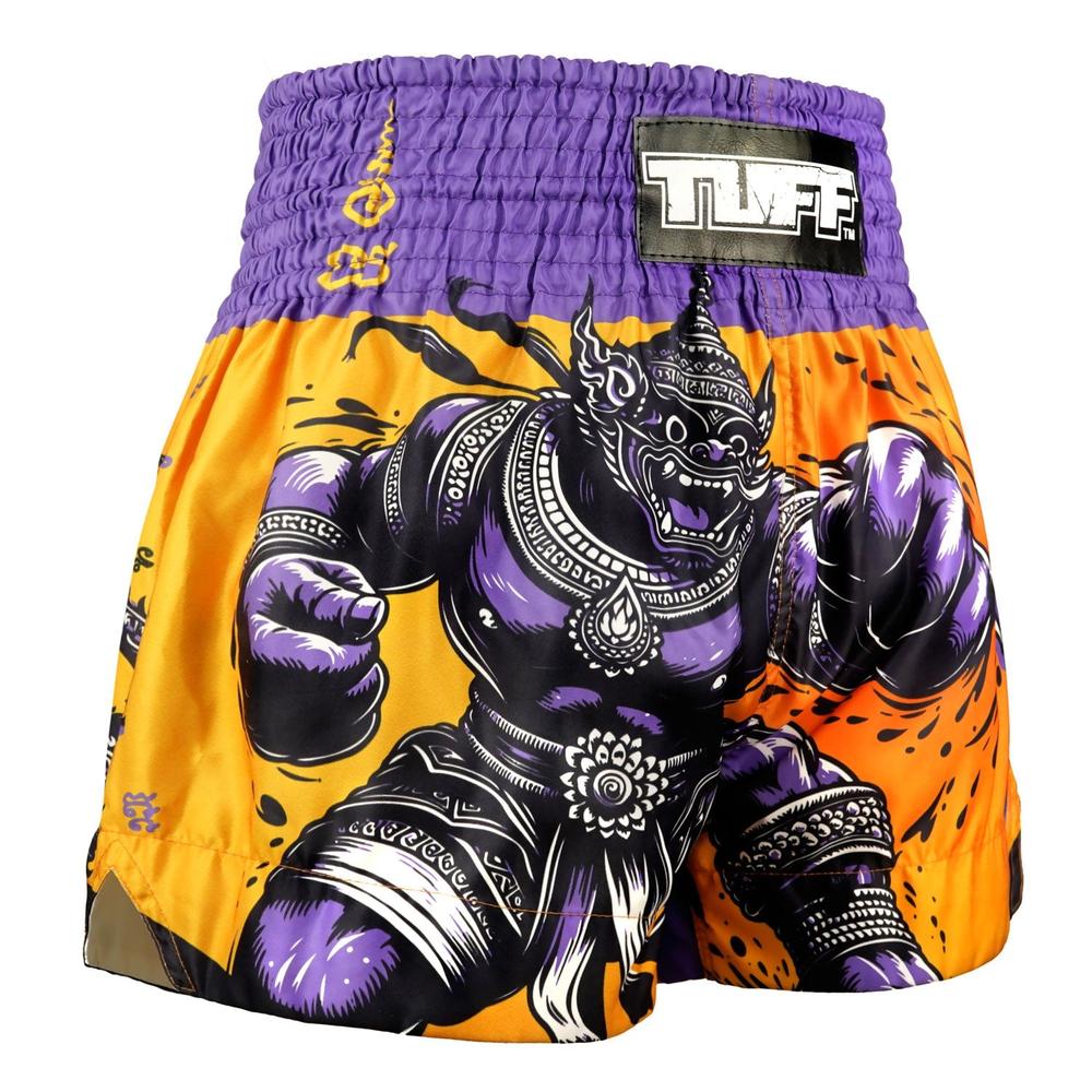 TUFF Muay Thai Shorts - MS688 - The Amethyst King-Tuff