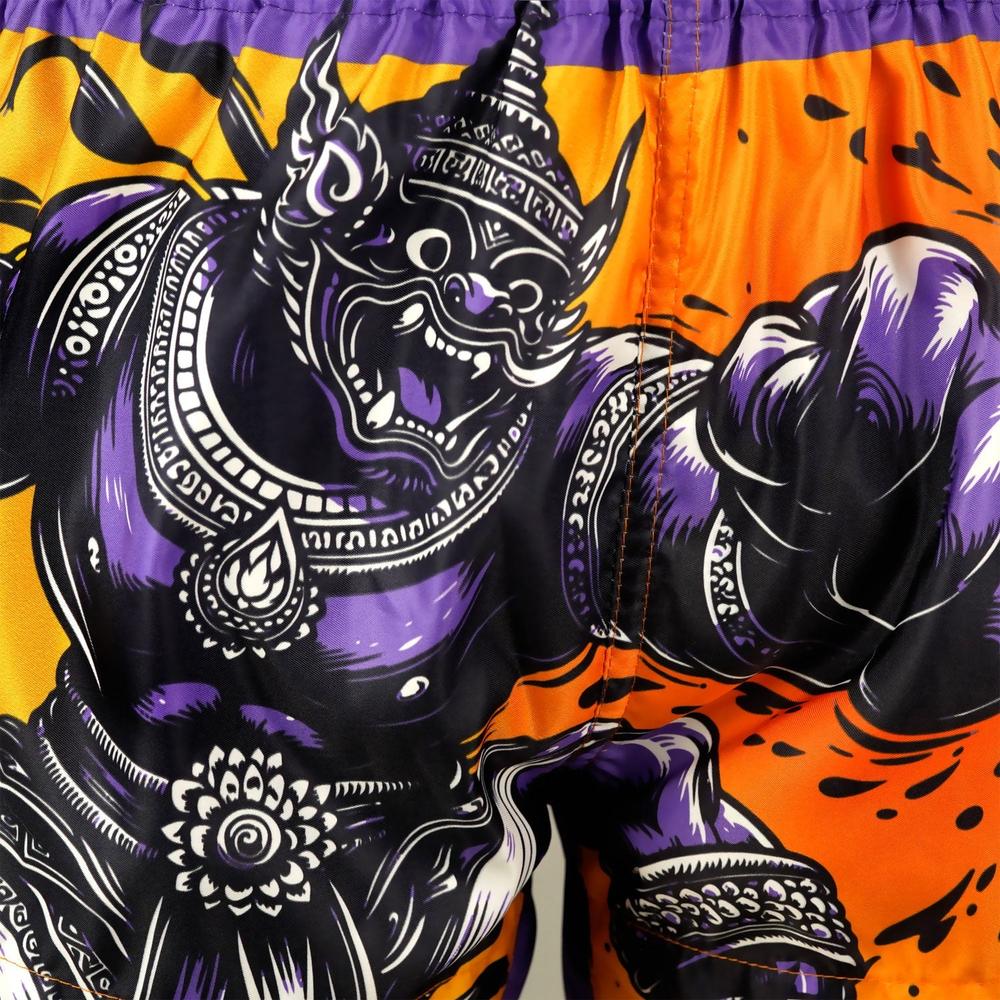 TUFF Muay Thai Shorts - MS688 - The Amethyst King-Tuff