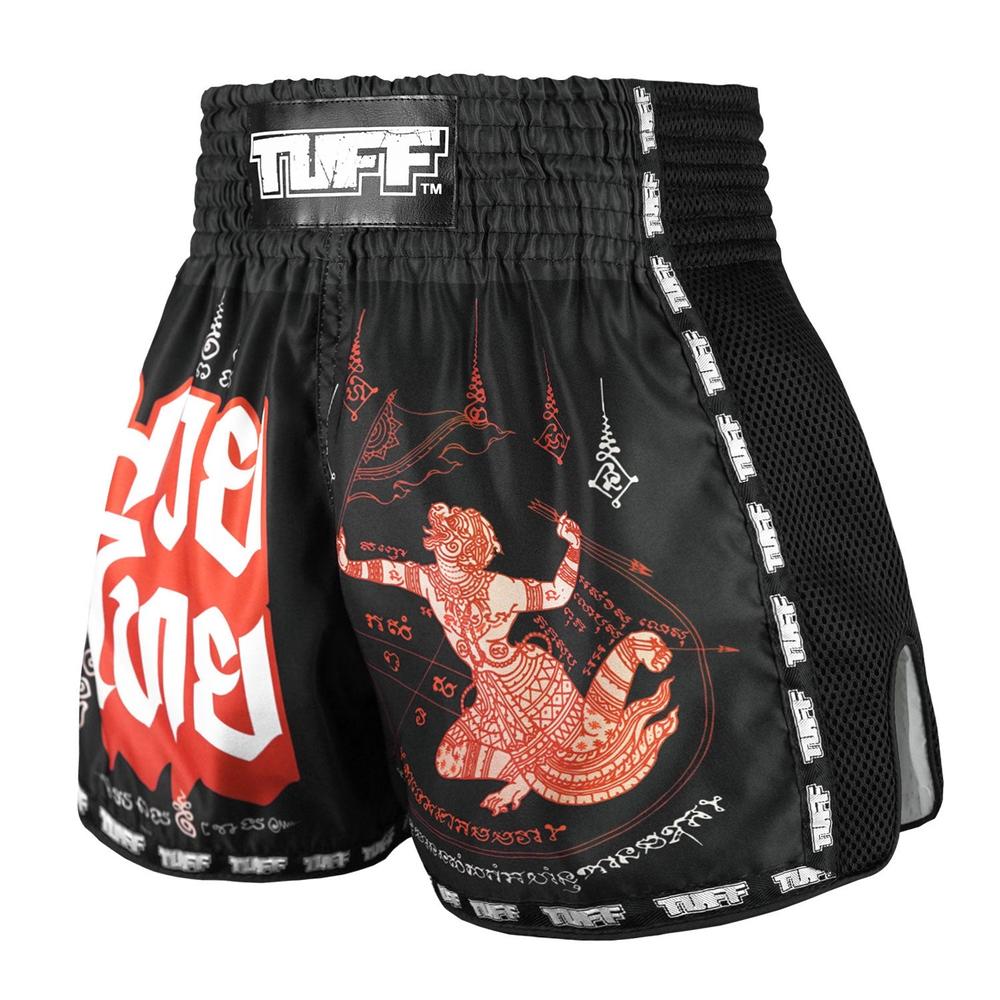 TUFF Muay Thai Shorts - Flying Hanuman
