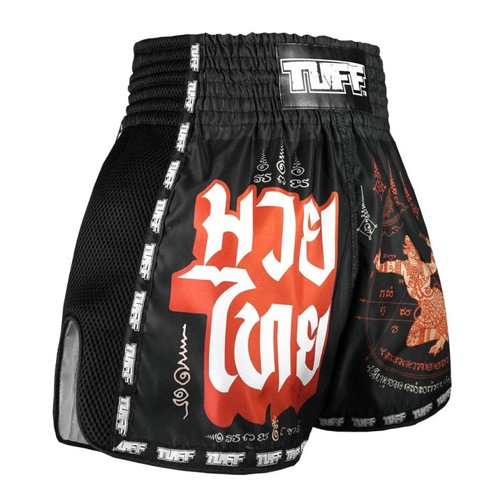 TUFF Muay Thai Shorts - Flying Hanuman