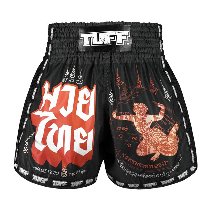 TUFF Muay Thai Shorts - Flying Hanuman
