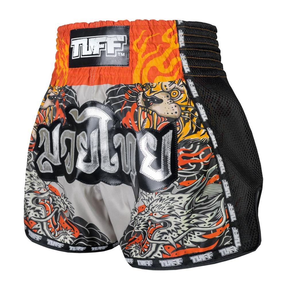 TUFF Muay Thai Shorts - Japanese Yin Yang