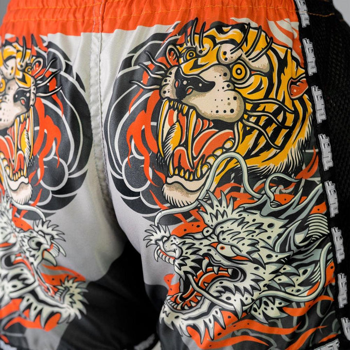 TUFF Muay Thai Shorts - Japanese Yin Yang