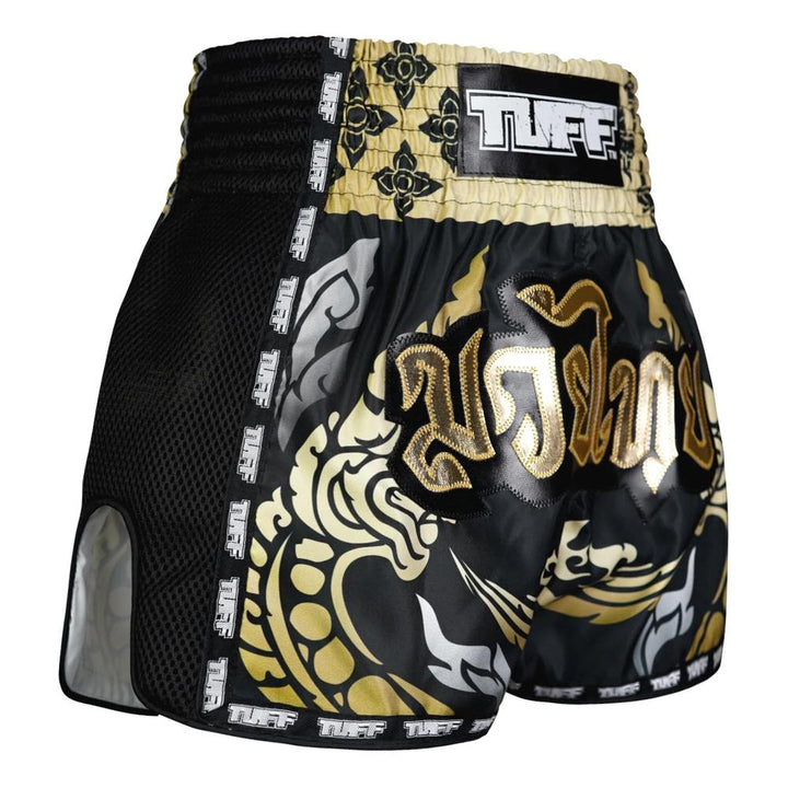 TUFF Retro Muay Thai Shorts - The King of Naga