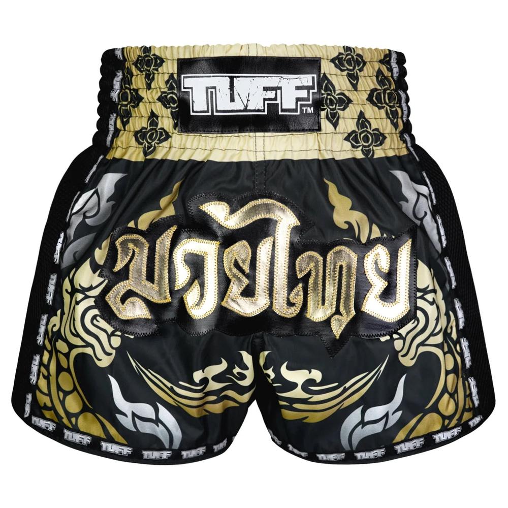 TUFF Retro Muay Thai Shorts - The King of Naga
