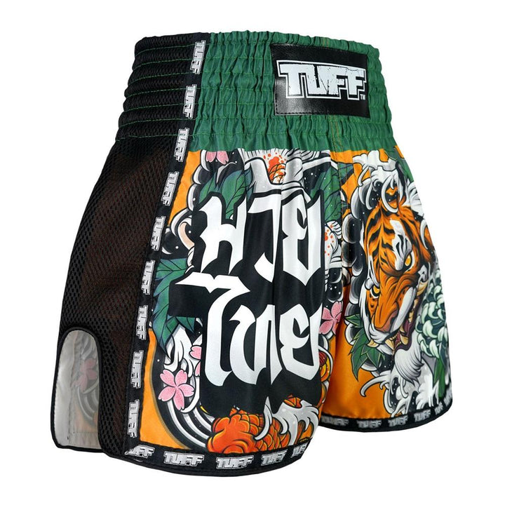 TUFF Muay Thai Shorts - Tora Mori Kingyo