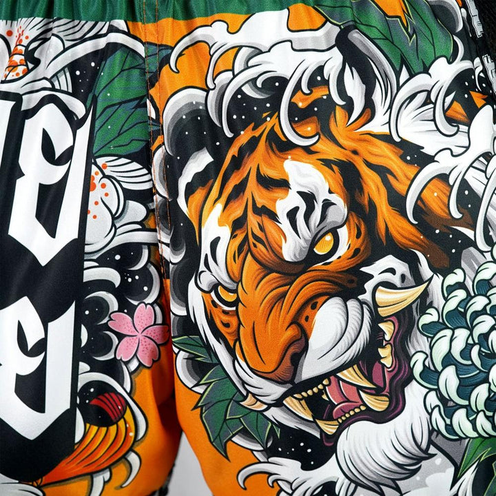 TUFF Muay Thai Shorts - Tora Mori Kingyo
