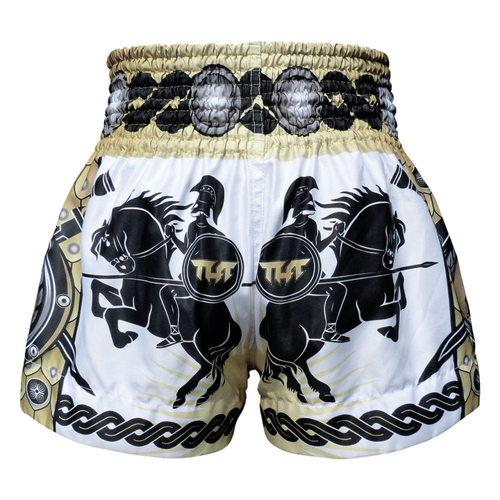 TUFF Muay Thai Shorts - The Golden Gladiator