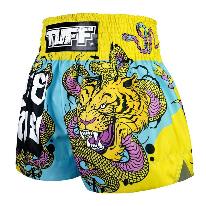 TUFF Muay Thai Shorts - Tiger and Python