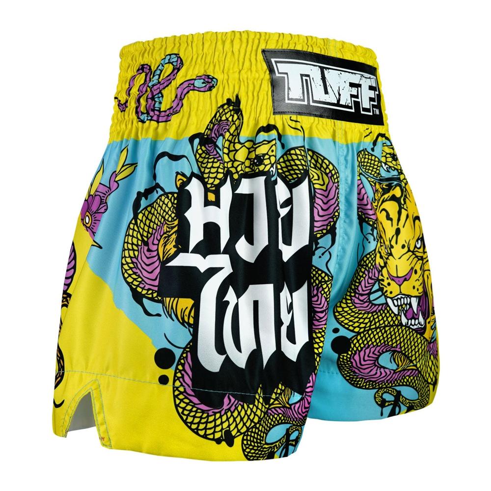 TUFF Muay Thai Shorts - Tiger and Python