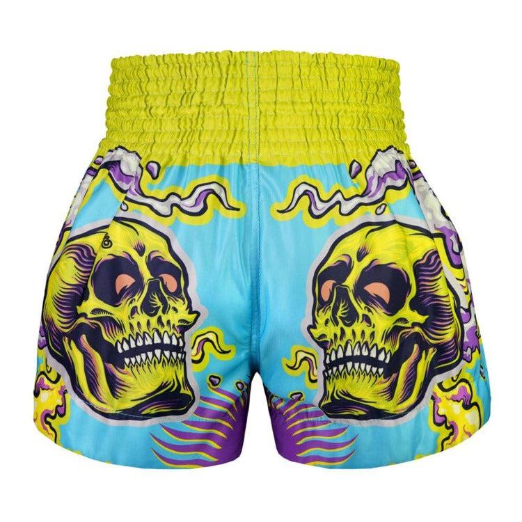 TUFF Muay Thai Shorts - Trippy Skull