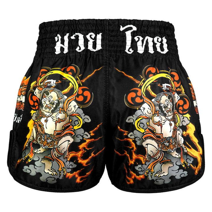 TUFF Payak Muay Thai Shorts - RMS001 - Raijin the Thunder God-Tuff