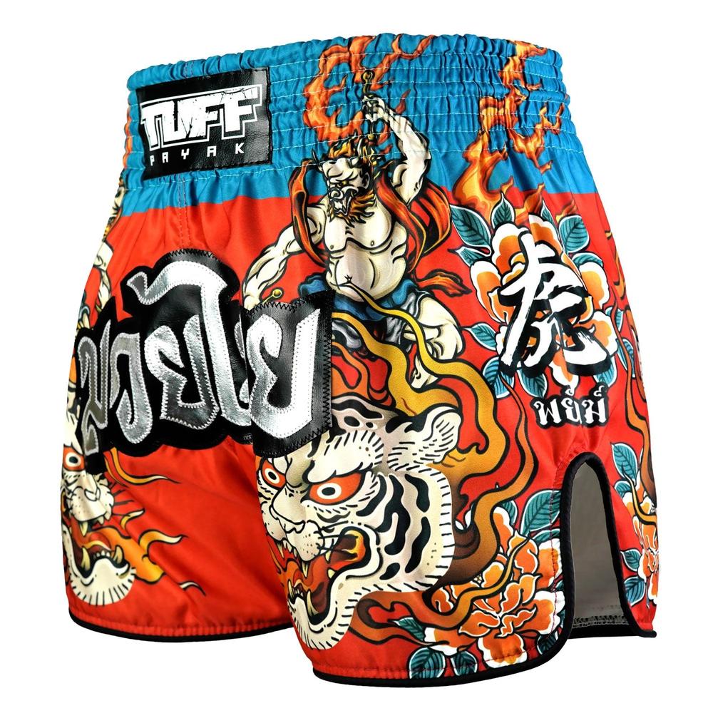 TUFF Payak Muay Thai Shorts - RMS002 - Fuujin the Wind God-Tuff