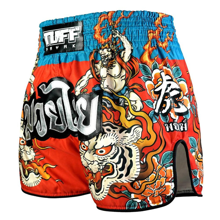 TUFF Payak Muay Thai Shorts - RMS002 - Fuujin the Wind God-Tuff