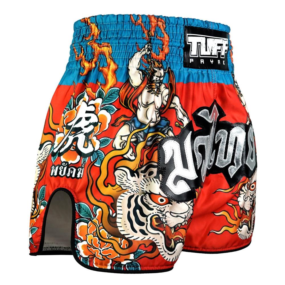 TUFF Payak Muay Thai Shorts - RMS002 - Fuujin the Wind God-Tuff