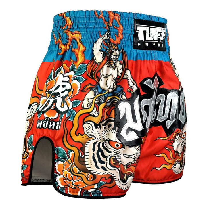 TUFF Payak Muay Thai Shorts - RMS002 - Fuujin the Wind God-Tuff