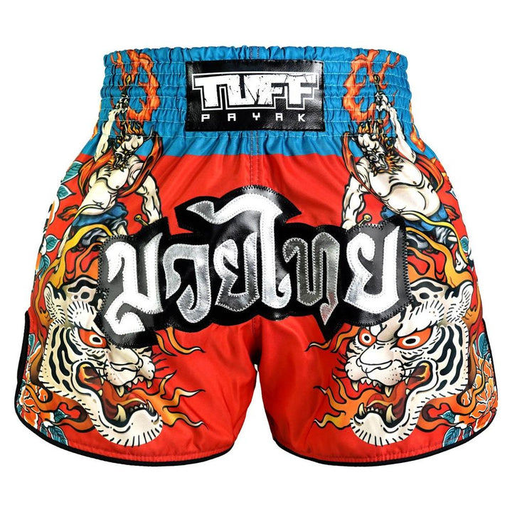 TUFF Payak Muay Thai Shorts - RMS002 - Fuujin the Wind God-Tuff