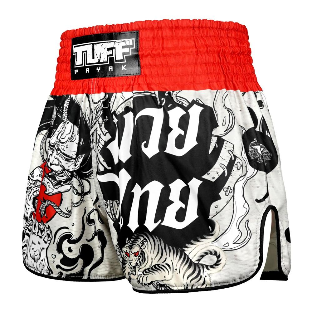 TUFF Payak Muay Thai Shorts - RMS006 - Shadows of the Yokai-Tuff