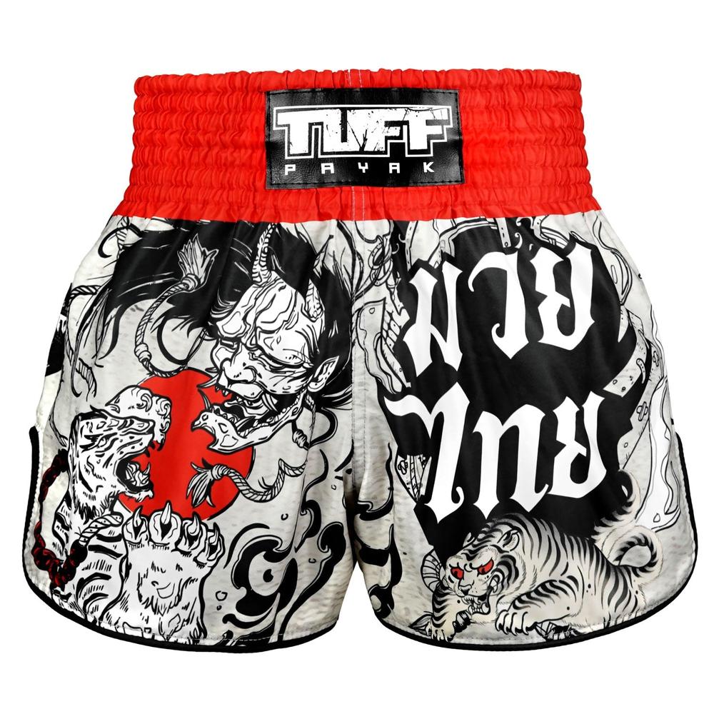 TUFF Payak Muay Thai Shorts - RMS006 - Shadows of the Yokai-Tuff