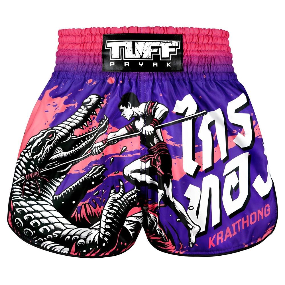 TUFF Payak Muay Thai Shorts - RMS015 - The Krai Thong’s Spear-Tuff