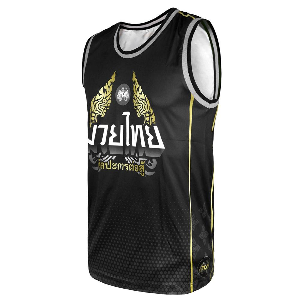 TUFF Tank Top Thai King Of Naga Black-TUFF Sport