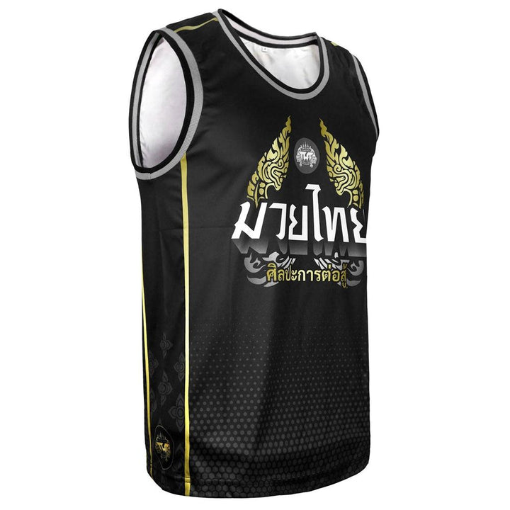 TUFF Tank Top Thai King Of Naga Black-TUFF Sport