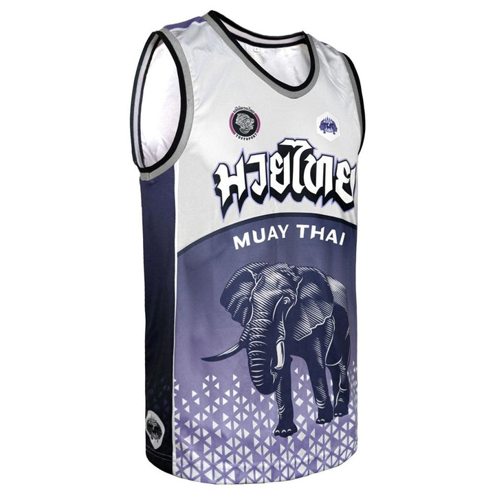 TUFF Tank Top War Elephant Grey-Blue-TUFF Sport
