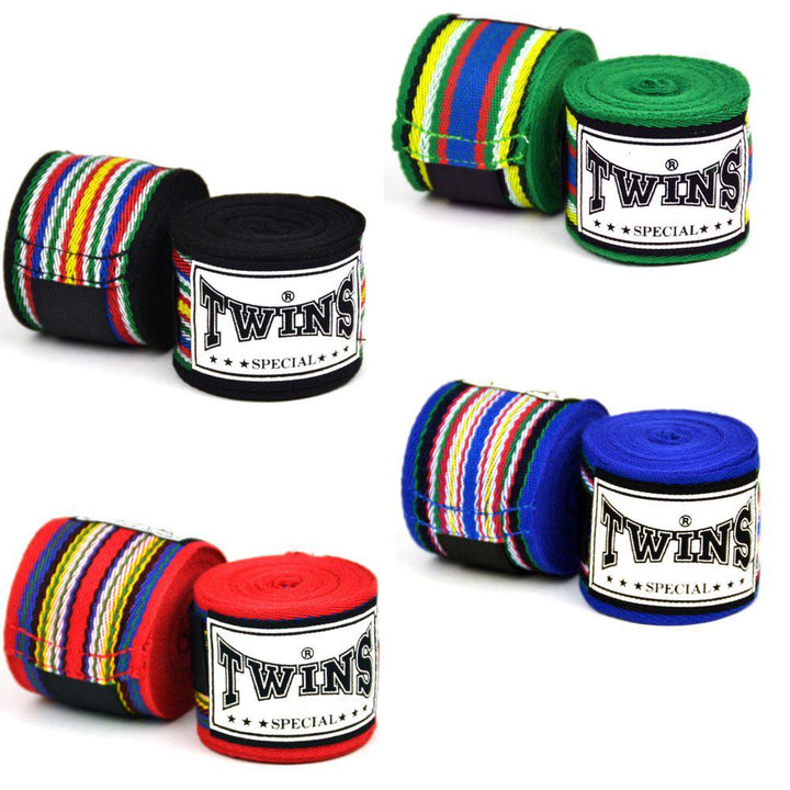 Twins 5m Cotton Hand Wraps-FEUK