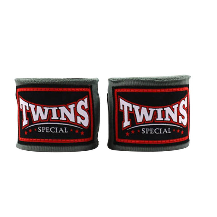 Twins 4.5m Elasticated Hand Wraps-Twins