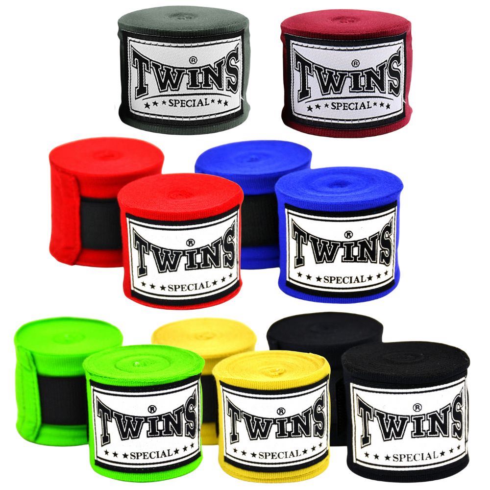 Twins 5m Elasticated Hand Wraps-Twins