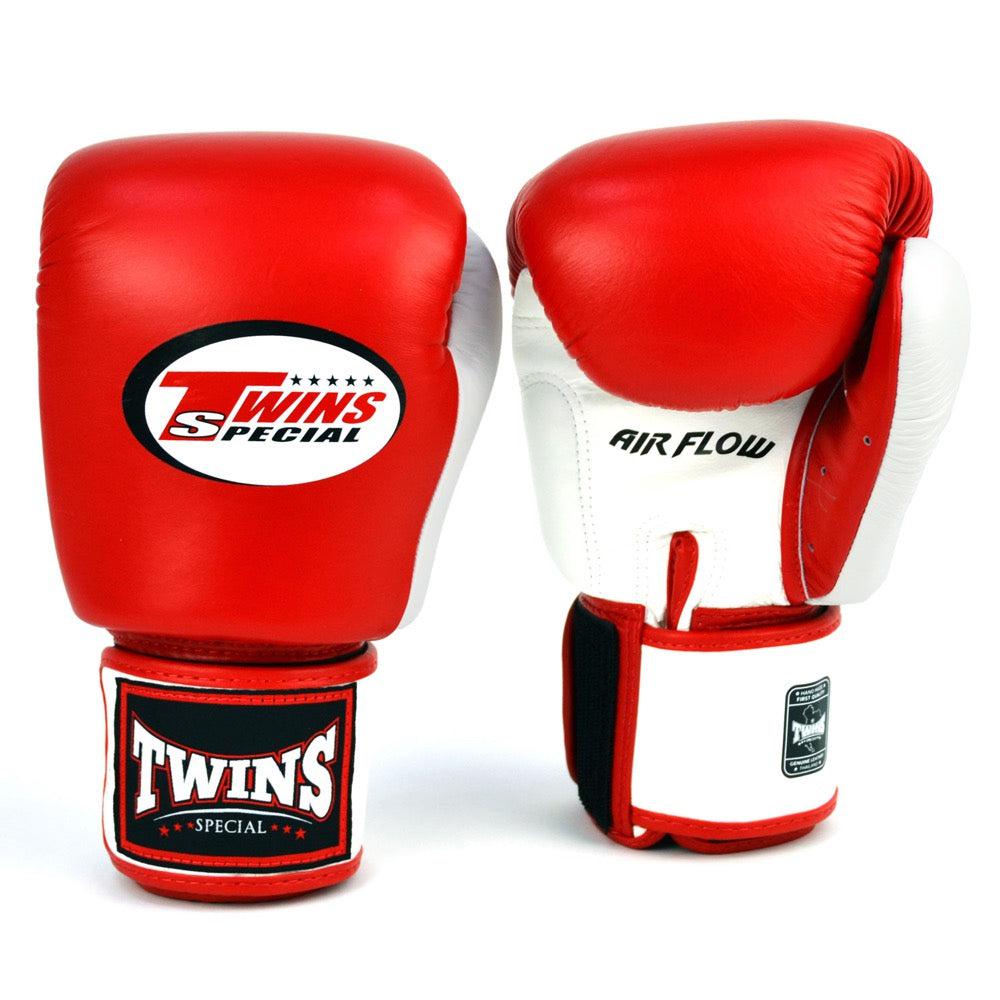Twins Air Flow Boxing Gloves - Red/White