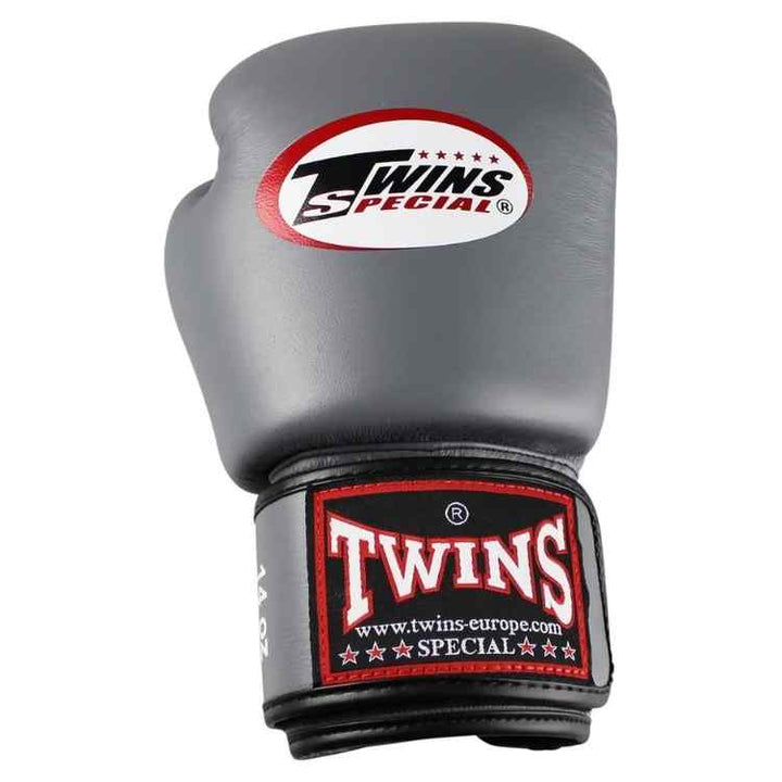 Twins Boxing Gloves - Grey-FEUK