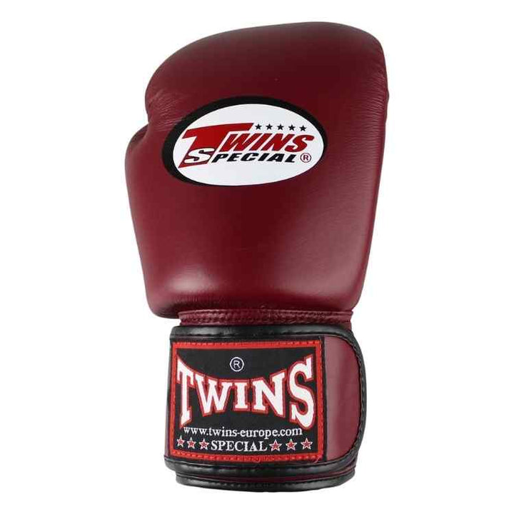 Twins Boxing Gloves - Maroon-FEUK