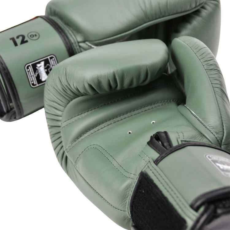 Twins Boxing Gloves - Olive Green-FEUK