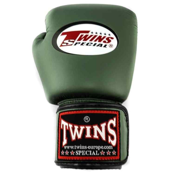 Twins Boxing Gloves - Olive Green-FEUK