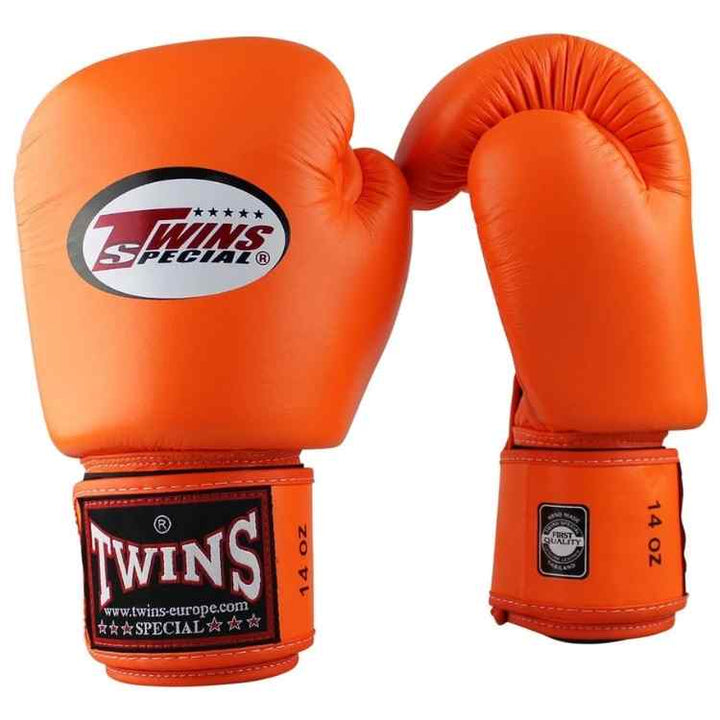 Twins Boxing Gloves - Orange-FEUK