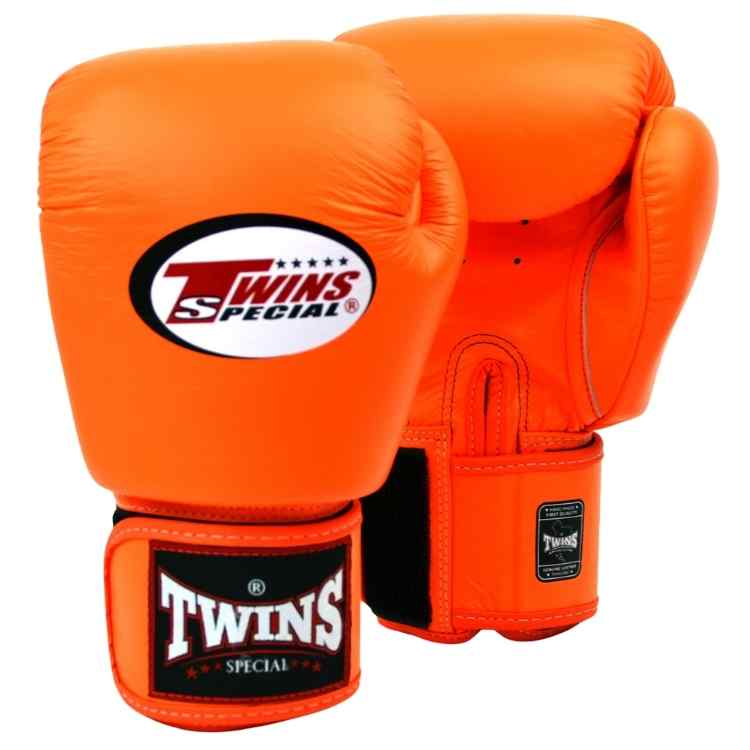 Twins Boxing Gloves - Orange-FEUK