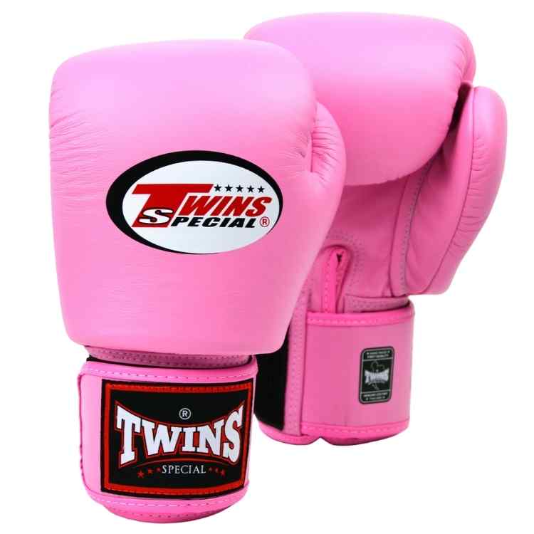 Twins Boxing Gloves - Pink-FEUK