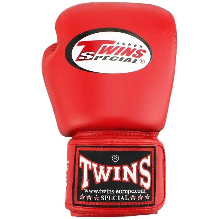 Twins Boxing Gloves - Red-FEUK