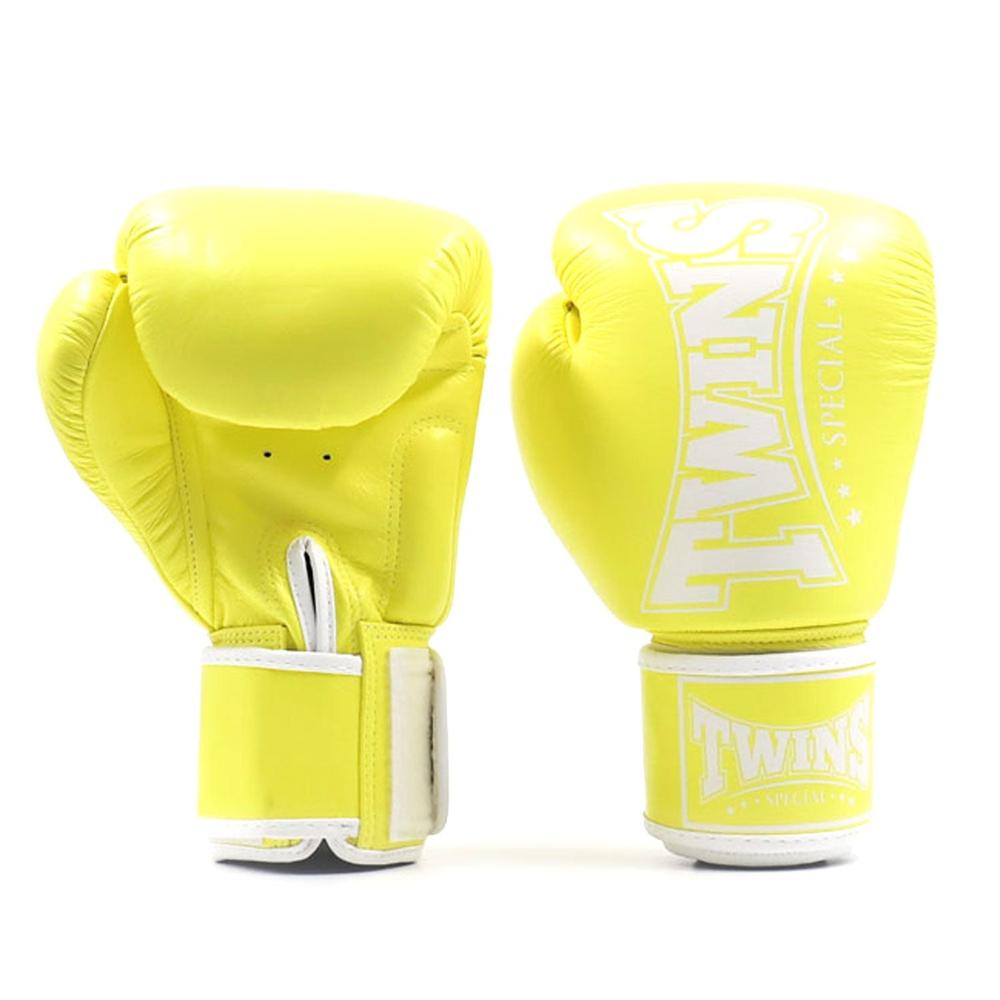 Twins BGVL4P Pastel Gloves - Lemon | Fight Equipment UK