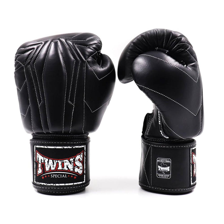 BGVL14 Twins Boxing Gloves Black-Twins Special