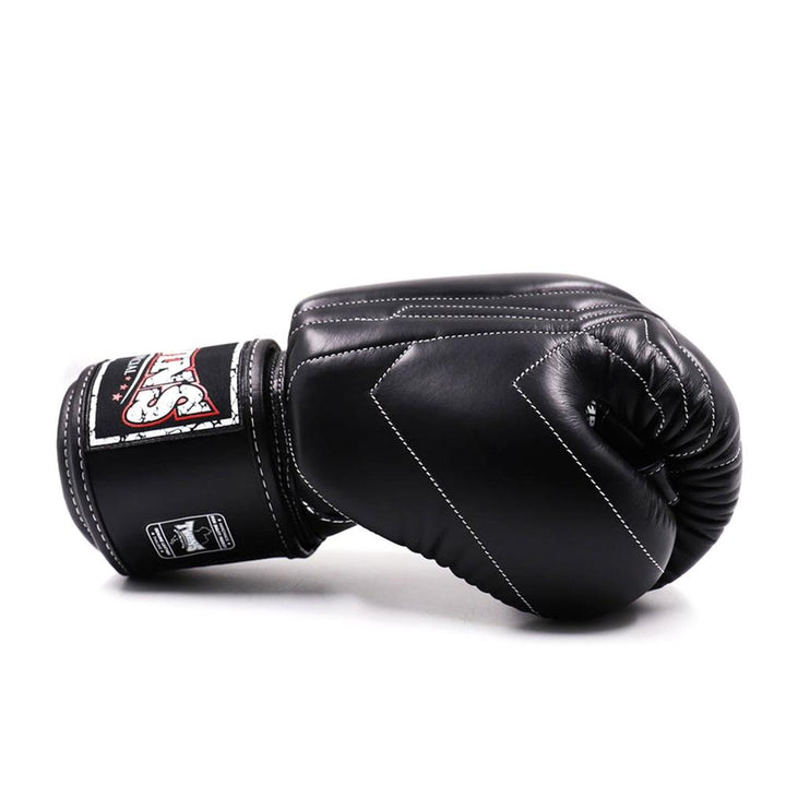 BGVL14 Twins Boxing Gloves Black-Twins Special